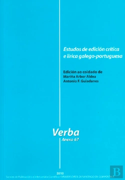 Bertrand.pt - Estudos De Edición Crítica E Lírica Galaico-Portuguesa
