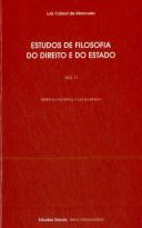 Estudos de Filosofia do Direito e do Estado - 2 Volumes