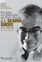 Estudos em Memória do Prof. Doutor J. L. Saldanha Sanches - Volume III