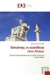 Et  Chez Platon - Essai D'Interpretation De La Piete Et De Ses Occurrences