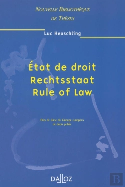 Bertrand.pt - État De Droit, Rechtsstaat, Rule Of Law - Tome 16