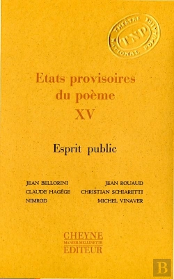 Bertrand.pt - États Provisoires Di Poème Xv: Esprit Public