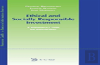 Ethical And Socially Responsible Investment