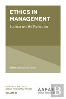 Ethics In Management