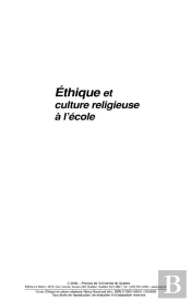 Éthique Et Culture Religieuse À L'École