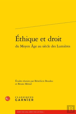 Bertrand.pt - Éthique Et Droit Du Moyen Age Au Siècle Des Lumières