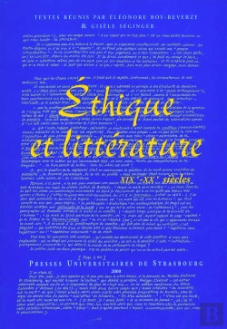 Bertrand.pt - Ethique Et Litterature Xix-Xx Siecles