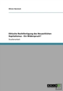 Bertrand.pt - Ethische Rechtfertigung Des Neuzeitlichen Kapitalismus  -  Ein Widerspruch?