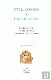 Être, Essence Et Contingence