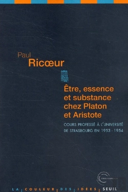 Bertrand.pt - Être, Essence Et Substance Chez Platon Et Aristote ; Cours Professé À L'Université De Strasbourg En 1953-1954