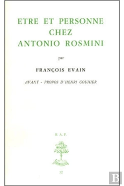 Bertrand.pt - Etre Et Personne Chez Antonio Rosmini