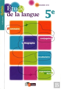 Bertrand.pt - Etude De La Langue ; 5eme (Edition 2010)