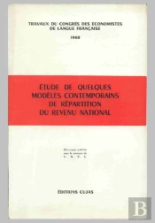 Étude De Quelques Modèles Contemporains De Répartition Du Revenu National