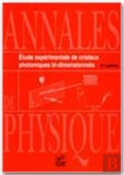 Étude Expérimentale De Cristaux Photoniques Bi-Dimensionnels