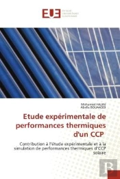 Etude Experimentale De Performances Thermiques D'Un Ccp - Contribution A L'Etude Experimentale Et A
