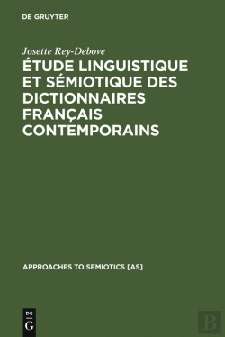 Bertrand.pt - Étude Linguistique Et Sémiotique Des Dictionnaires Français Contemporains