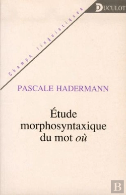 Bertrand.pt - Etude Morphosyntaxique Du Mot