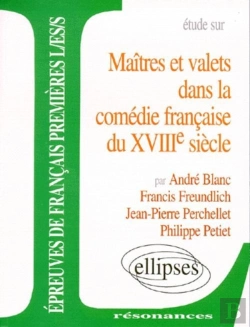 Bertrand.pt - Etude Sur Maitre Et Valets Dans La Comedie Francaise Du Xviiieme Siecle