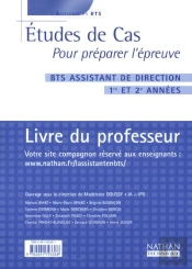 Etudes Cas Pratique Epreuve Bts Assistante Direction ; Professeur ; Edition 2003
