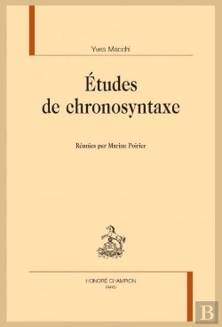 Bertrand.pt - Études De Chronosyntaxe