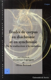 Études De Corpus En Diachronie Et En Synchronie