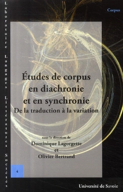 Bertrand.pt - Études De Corpus En Diachronie Et En Synchronie