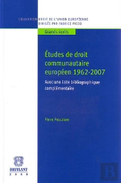 Études De Droit Communautaire Européen 1962-2007