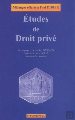 Bertrand.pt - Études De Droit Privé