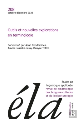 Bertrand.pt - Etudes De Linguistique Appliquee N  208 (4-2022) (Édition 2022)