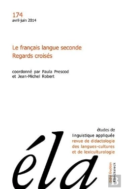 Bertrand.pt - Études De Linguistique Appliquée - N°2/2014 : Le Français Langue Seconde. Regards Croisés