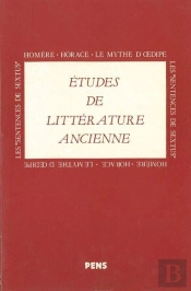 Études De Littérature Ancienne
