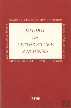 Bertrand.pt - Études De Littérature Ancienne