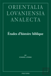 Etudes D'Histoire Biblique