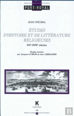 Bertrand.pt - Études D'Histoire Et De Littérature Religieuses (Xvie-Xviiie Siècles)