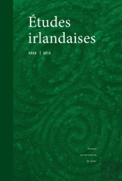 Etudes Irlandaises, N  50.2/2025 - Varia