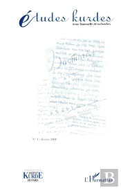 Etudes Kurdes N.1 ; Revue Biannuelle De Recherches