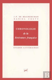 Etudes Litteraires Tome 31 : Chronologie De La Littérature Française