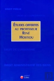 Etudes Offertes Au Professeur Rene Hostiou