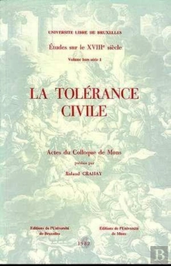 Bertrand.pt - Études Sur Le Xviiie Siècle : La Tolérance Civile