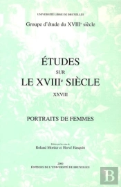 Études Sur Le Xviiie Siècle : Portraits De Femmes