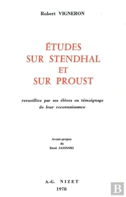 Bertrand.pt - Études Sur Stendhal Et Sur Proust : Recueillies Par Ses Élèves En Témoignage De Leur Reconnaissance