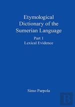 Etymological Dictionary Of The Sumerian Language