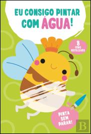 Eu Consigo Pintar com Água! - Verde - Abelha