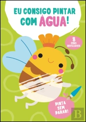 Eu Consigo Pintar com Água! - Verde - Abelha