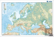 Europa Físico, Mapa Mudo De Ejercicios