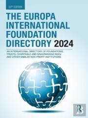 Europa International Foundation Directory 2024