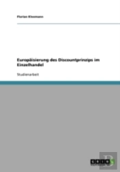 Europaisierung Des Discountprinzips Im Einzelhandel