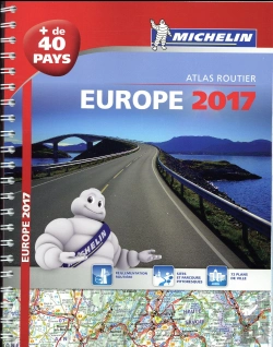 Bertrand.pt - Europe 2017 - Atlas Routier E Touristique (A4-Spirale)