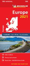 Europe 2021 - Michelin National Map 705
