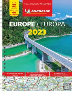 Bertrand.pt - Europe 2023 - Atlas Routier Et Touristique